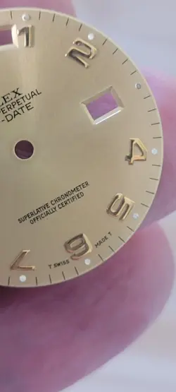 Rolex 100% original beautiful Gold Arabic numerals for 18038 or 18238 president