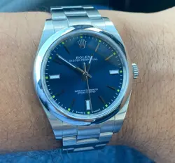 BLUE DIAL 39MM