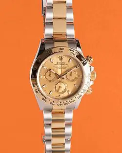 ROLEX COSMOGRAPH DAYTONA 40MM 116503 TWO TONE YELLOW CHAMPAGNE DIAL 2022