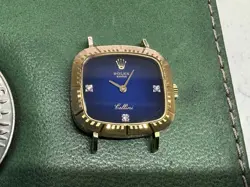 LADIES' ROLEX CELLINI 18K YELLOW GOLD WATCH REF. 4082