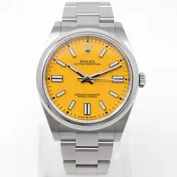STEEL WATCH YELLOW