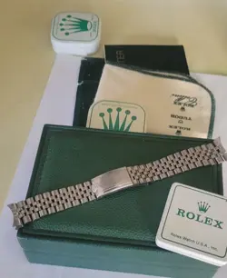 VINTAGE CIRCA 1964 ROLEX 20MM,JUBILEE BRACELET FOR GMT 1675,SUBMARINER 1680,5512