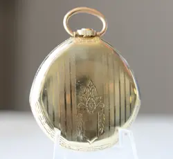 45mm 1940s ROLEX Swiss POCKET WATCH 17 jewels Manual Wind (Broken hairspring)