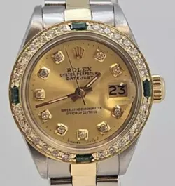 DIAL BEZEL EMERALDS