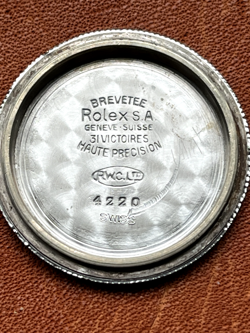 ROLEX OYSTER "ROYALITE "ALL STAINLESS STEEL CASE RUNNING STRONG ORIGINAL DIAL!!