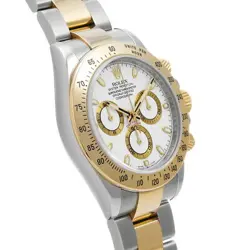 USED ROLEX Cosmograph Daytona 116523 White Case: 40×40mm Men's Watch #102323
