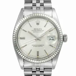 USED ROLEX DATEJUST 16014 SILVER CASE: 36MM×36MM MEN'S WATCH #101623