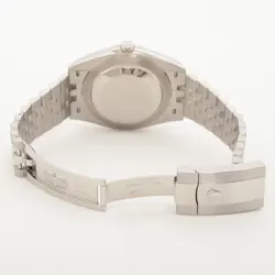 ROLEX DATEJUST 126300 SS AT BLUE-FACE