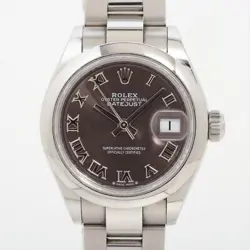 ROLEX DATEJUST 279160 SS AT GRAY-FACE 2 EXTRA LINKS