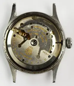 Vintage Men's SS Rolex Oysterdate Precision Wristwatch Ref 6518 NO RESERVE JH2