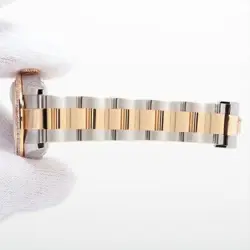 Rolex Datejust 279383RBR SS×YG AT Shell-Face oyster bracelet