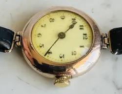 Vintage Rolex 3Pce 9ct Rose Gold Lady Manual Watch Repair