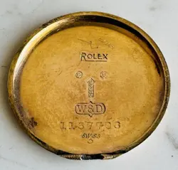 Vintage Rolex 3Pce 9ct Rose Gold Lady Manual Watch Repair