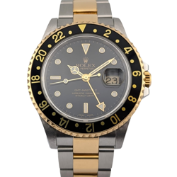 ROLEX 16713 GMT MASTER II TWO TONE 40MM 2000 P SERIAL
