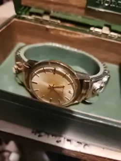 Rolex Watch In Box  With Original Paperwork At Least 50 Years Old - Still Works!
