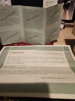Rolex Watch In Box  With Original Paperwork At Least 50 Years Old - Still Works!