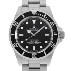 ROLEX SUBMARINER NO DATE 14060M BLACK G NUMBER SECOND HAND MENS