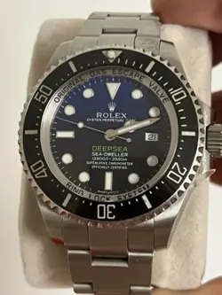 ROLEX SEA-DWELLER - JAMES CAMERON - 44MM BLUE DIAL - 116660 FULL SET