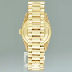 PAPERS MINT Rolex 36mm President Day Date Silver Stick 18238 Double Quick Set