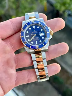 2018 ROLEX SUBMARINER 116613 BLUE 40MM W/ ROLEX WARRANTY CARD