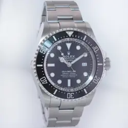 MINT 2022 ROLEX SEA-DWELLER DEEPSEA BLACK 126660 44MM STEEL WATCH BOX