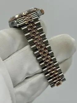 2024 Rolex Datejust 31 Slate Diamond VI Dial Everose Jubilee 278271 Complete Set
