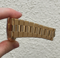 1979 Rolex Day-Date Oysterquartz 19018 Champagne Dial 18kt President 36mm