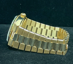 1979 Rolex Day-Date Oysterquartz 19018 Champagne Dial 18kt President 36mm