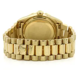 Rolex OP Day Date President Ref 18038 Mens Watch Diamond Dial & Bezel #W105844-1