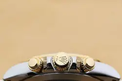 2021 ROLEX DAYTONA COSMOGRAPH 116503 40MM BLACK 18K GOLD STEEL WATCH w/ NEW CARD