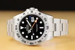 2023 ROLEX EXPLORER II 226570 42MM POLAR WHITE STEEL GMT DATE WATCH w/ NEW CARD