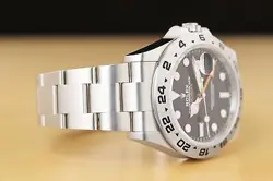2023 ROLEX EXPLORER II 226570 42MM POLAR WHITE STEEL GMT DATE WATCH w/ NEW CARD