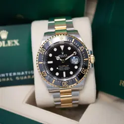 Rolex Sea-Dweller 43 Bimetalic Black Dial Full Set 2023 - 126603