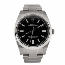 ROLEX OYSTER PERPETUAL AUTOMATIC WATCH STAINLESS STEEL 41