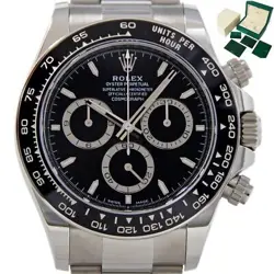 NEW Rolex Cosmograph Daytona Steel Ceramic 126500 ROLEX BOX/WARANTYCARD 2024 #RL