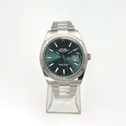 2022 ROLEX DATEJUST 41 - 126300 - MINT GREEN DIAL