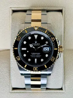 2024 ROLEX SUBMARINER 41MM 126613LN TWO-TONE BLACK DIAL