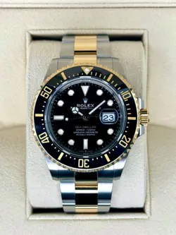 2022 ROLEX SEA-DWELLER 43MM 126603 TWO-TONE BLACK DIAL