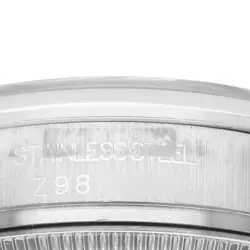 ROLEX DATEJUST MIDSIZE 31 STEEL BLACK DIAL LADIES WATCH 178240 BOX CARD