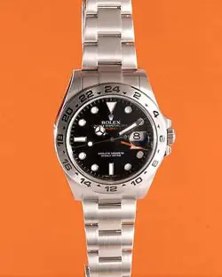 ROLEX EXPLORER II 42MM 216570 BLACK DIAL 2019