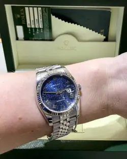 36MM BLUE ANNIVERSARY