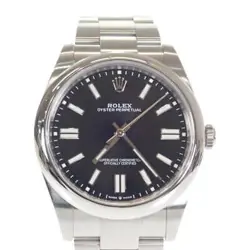 ROLEX Oyster Perpetual 41 men's 124300 black, random number #003