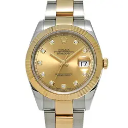 USED ROLEX DATEJUST 41 126333G CASE: 41×41MM BAND: 19CM MEN'S WATCH #101125