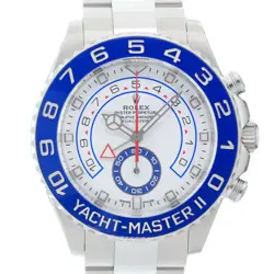 ROLEX YACHT MASTER II 116680  MERCEDES HANDS WARRANTY 2020 BOX/PAPER