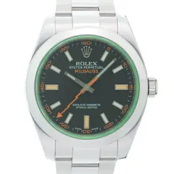 ROLEX MILGAUSS 116400GV BLACK WARRANTY 2013 BOX/PAPER  SN/#G