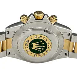 USED ROLEX Cosmograph Daytona 8P Diamond 116523G White Men's Watch #101025