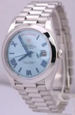 PRESIDENT 40MM PLATINUM