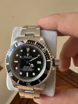 ROLEX SEA-DWELLER 16600 - BLACK DIAL 40MM WATCH  - NO B/P
