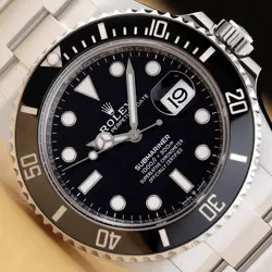 2023 ROLEX SUBMARINER DATE 126610LN 41MM CERAMIC BLACK STEEL DIVE WATCH W/ CARD