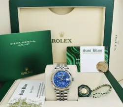 DATEJUST BLUE FLORAL